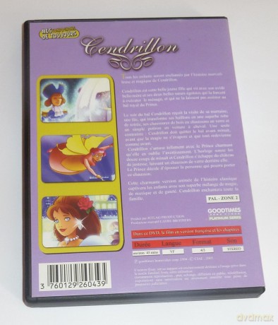 Cendrillon [DVD]