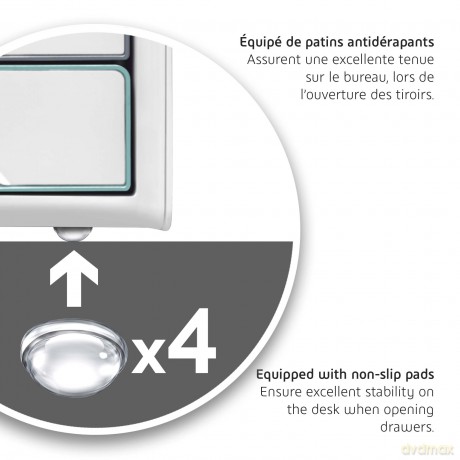 Cep: cep Schubladenbox Smoove schwarz/Bambus