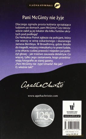 Pani Mcginty Nie Żyje - Agata Christie [KSIĄŻKA]