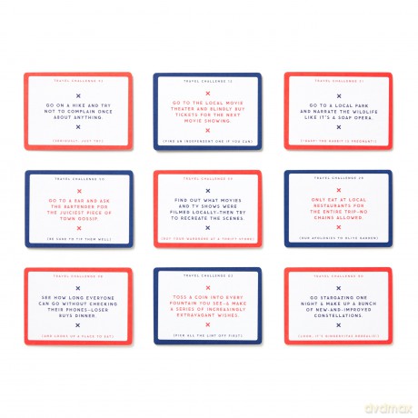 Challenge Accepted Travel Tasks Card Deck [KSIĄŻKA]