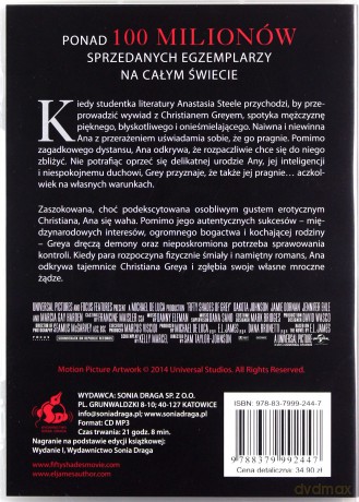 Pięćdziesiąt Twarzy Greya - E L James [AUDIOBOOK]
