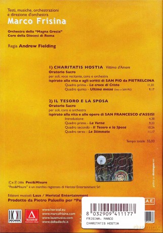 Charitatis Hostia - Vittima D'amore [DVD]