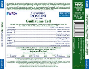 Andrew Foster-Williams: Rossini:Guillaume Tell [4CD]