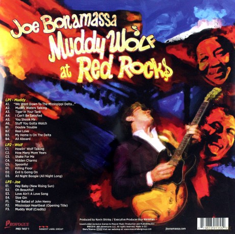 Joe Bonamassa: Muddy Wolf At Red Rocks [3xWinyl]