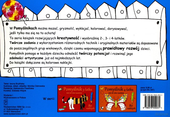 Pomyślnik 2-Latka - Iwona Brylińska [KSIĄŻKA]