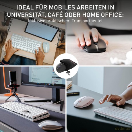 CHERRY GENTIX BT Maus ergonomisch kabell