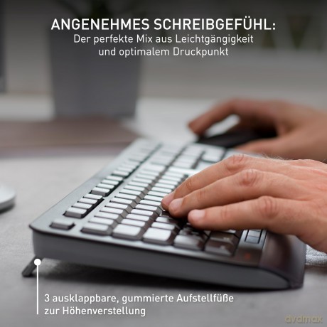 CHERRY GENTIX DESKTOP Tastatur-Maus-Set