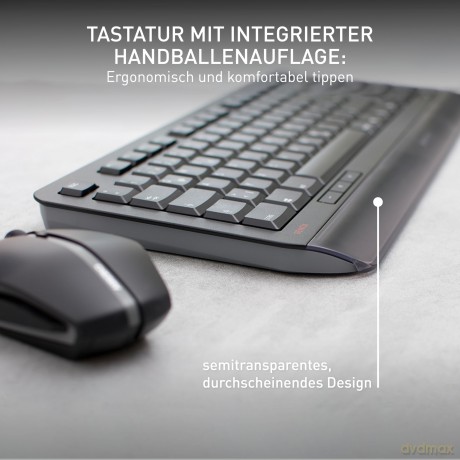 CHERRY GENTIX DESKTOP Tastatur-Maus-Set