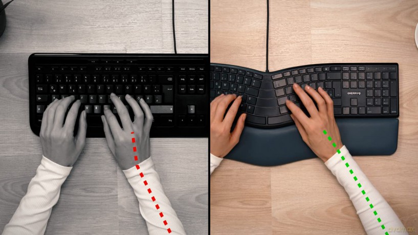 CHERRY KC 4500 ERGO Tastatur kabelgebund