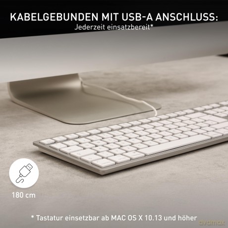 CHERRY KC 6000 SLIM for MAC Tastatur kab