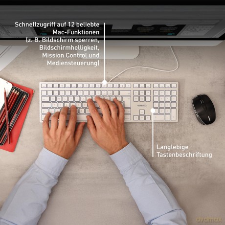 CHERRY KC 6000 SLIM for MAC Tastatur kab