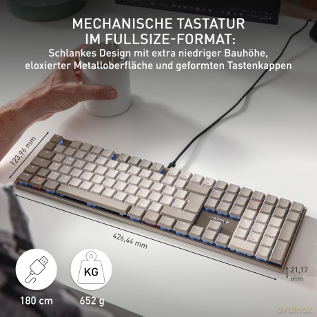 CHERRY KEY KC 500 Corded, Mechanical, MX