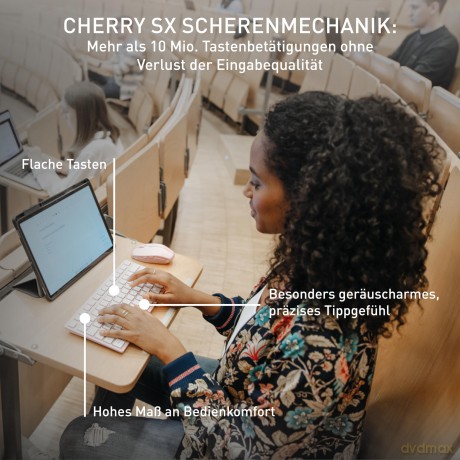 CHERRY KW 7100 MINI BT Tastatur kabellos