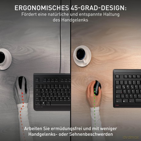 CHERRY MW 4500 Maus ergonomisch