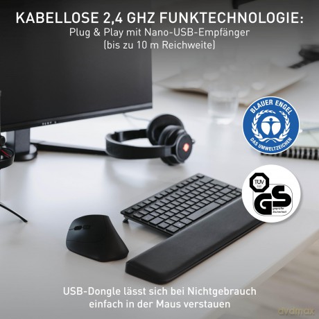 CHERRY MW 4500 Maus ergonomisch