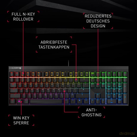 CHERRY MX 2.0S RGB MX red