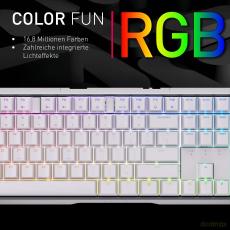 CHERRY MX 3.0S WIRELESS KEYBOARD MX red