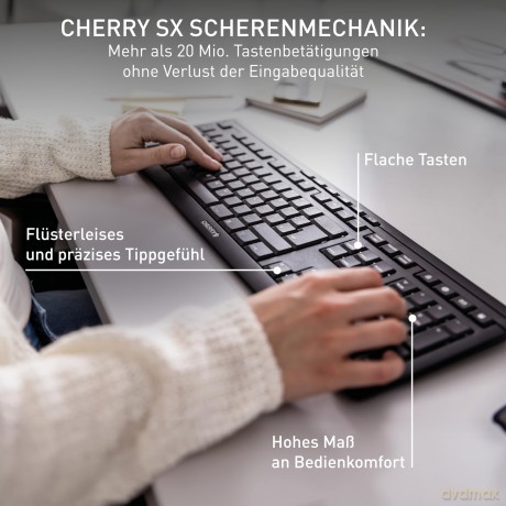 CHERRY TAS STREAM KEYBOARD Wireless CH-L
