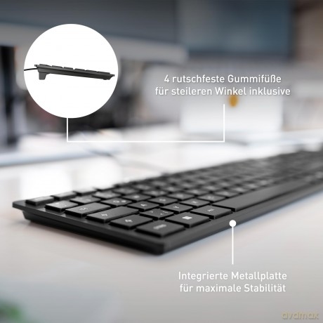Cherry Tastatur KC 6000 schwar