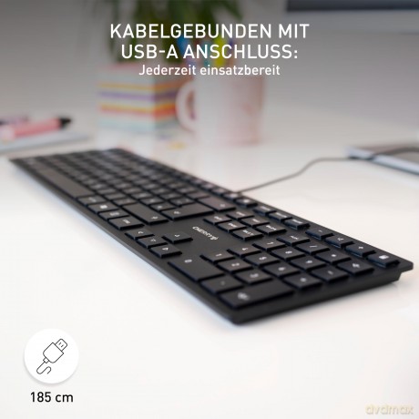 Cherry Tastatur KC 6000 schwar