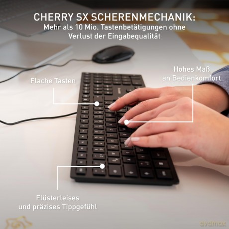 Cherry Tastatur KC 6000 schwar