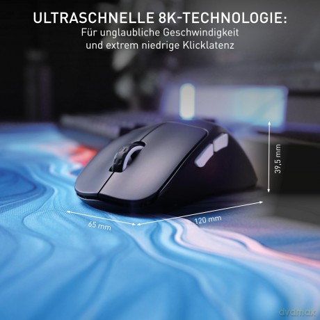 Cherry XTRFY CX-M64W-PRO-BLACK Wireless