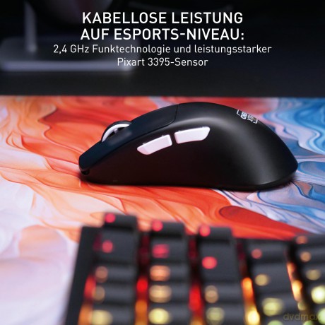 Cherry XTRFY CX-M64W-PRO-BLACK Wireless