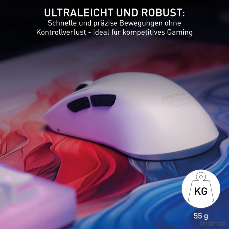 Cherry XTRFY CX-M64W-PRO-WHITE Wireless