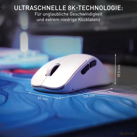 Cherry XTRFY CX-M64W-PRO-WHITE Wireless