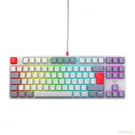 CHERRY XTRFY K4V2 TKL keyboard, retro