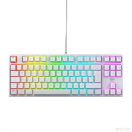 CHERRY XTRFY K4V2 TKL keyboard, white