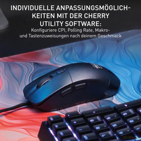 CHERRY XTRFY M50 Black Wired Mouse