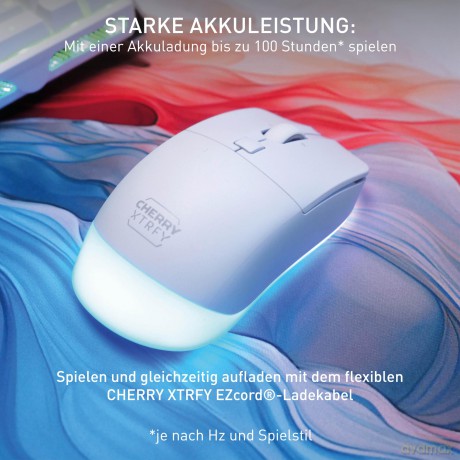 CHERRY XTRFY M50 White Wireless Mouse
