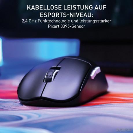 CHERRY XTRFY M68 Pro Wireless, Black Wir