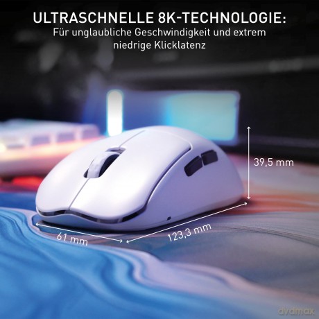 CHERRY XTRFY M68 Pro Wireless, WHITE Wir