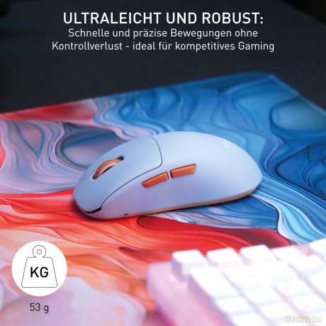 CHERRY XTRFY M68 Wireless, Blue Wireless