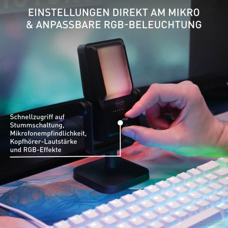CHERRY XTRFY MIK NGALE R USB-C Mikrofon