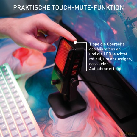CHERRY XTRFY MIK NGALE R USB-C Mikrofon
