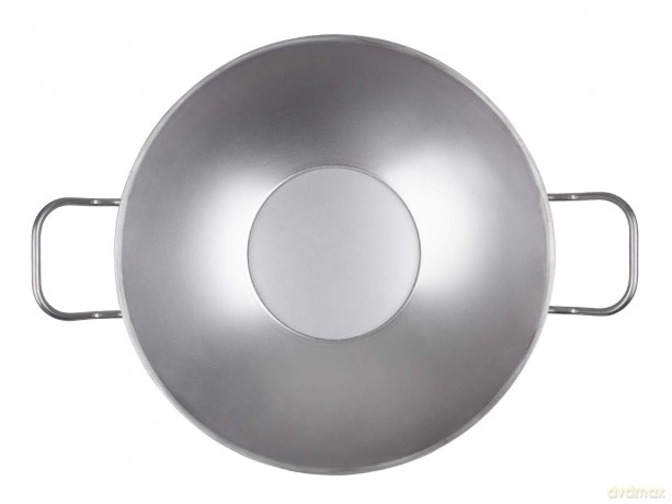 chg Pfanne WOK silber 14,0 cm