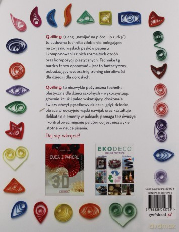 Quilling. Cuda Z Papieru - Joanna Tołłoczko, Piotr Syndoman [KSIĄŻKA]