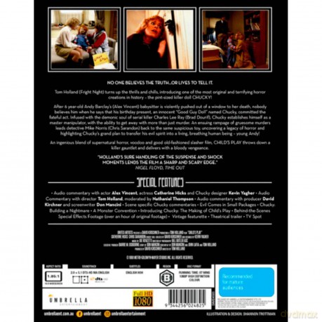 Childs Play (1988) (Beyond Genres #17) [Blu-Ray]