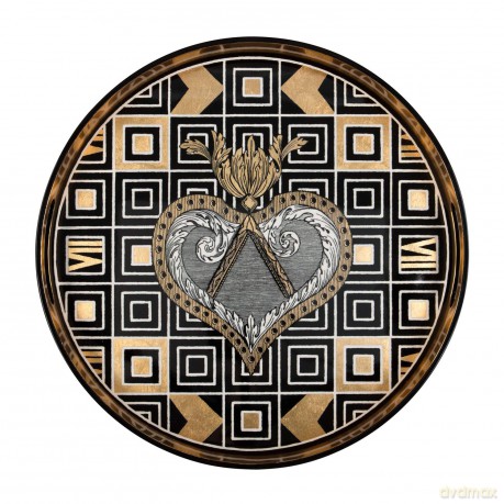 Christian Lacroix Atout Coeur Round Lacquer Tray [KSIĄŻKA]