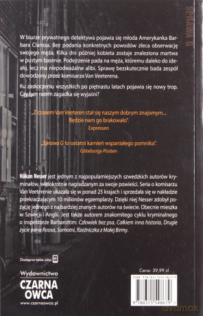 Sprawa G - Hakan Nesser [KSIĄŻKA]