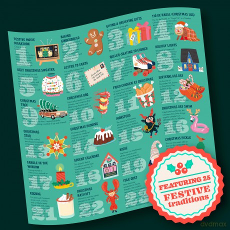 Christmas Countdown 1000Piece Jigsaw Puzzle [KSIĄŻKA]