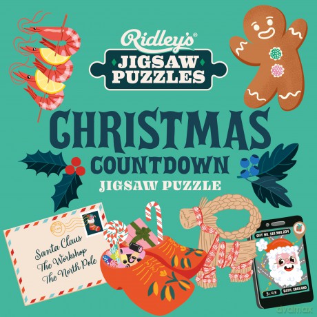 Christmas Countdown 1000Piece Jigsaw Puzzle [KSIĄŻKA]