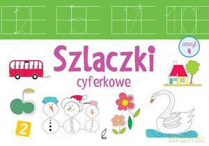 Szlaczki Cyferkowe. Zeszyt 4 [KSIĄŻKA]