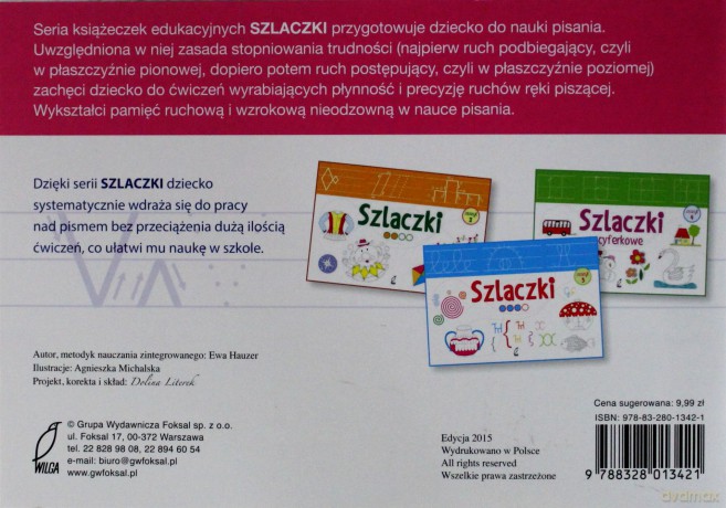 Szlaczki. Zeszyt 1 [KSIĄŻKA]