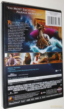 Chronicles Of Narnia: The Voyage Of Dawn Treader [DVD]