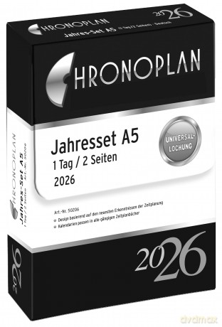 Chronoplan: CHRONOPLAN Kalendereinlage 2026 Jahres-S