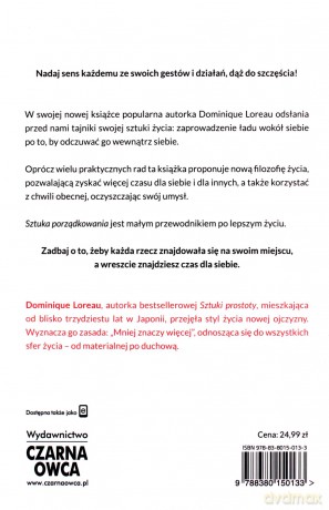 Sztuka Porządkowania. Lepsze Życie W Zorganizowanej Przestrzeni - Dominique Loreau [KSIĄŻKA]